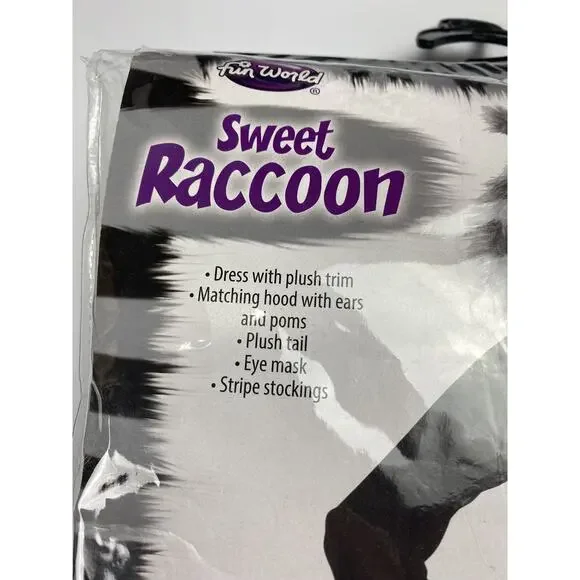 Sweet Raccoon Halloween Costume - Picture 3 of 10